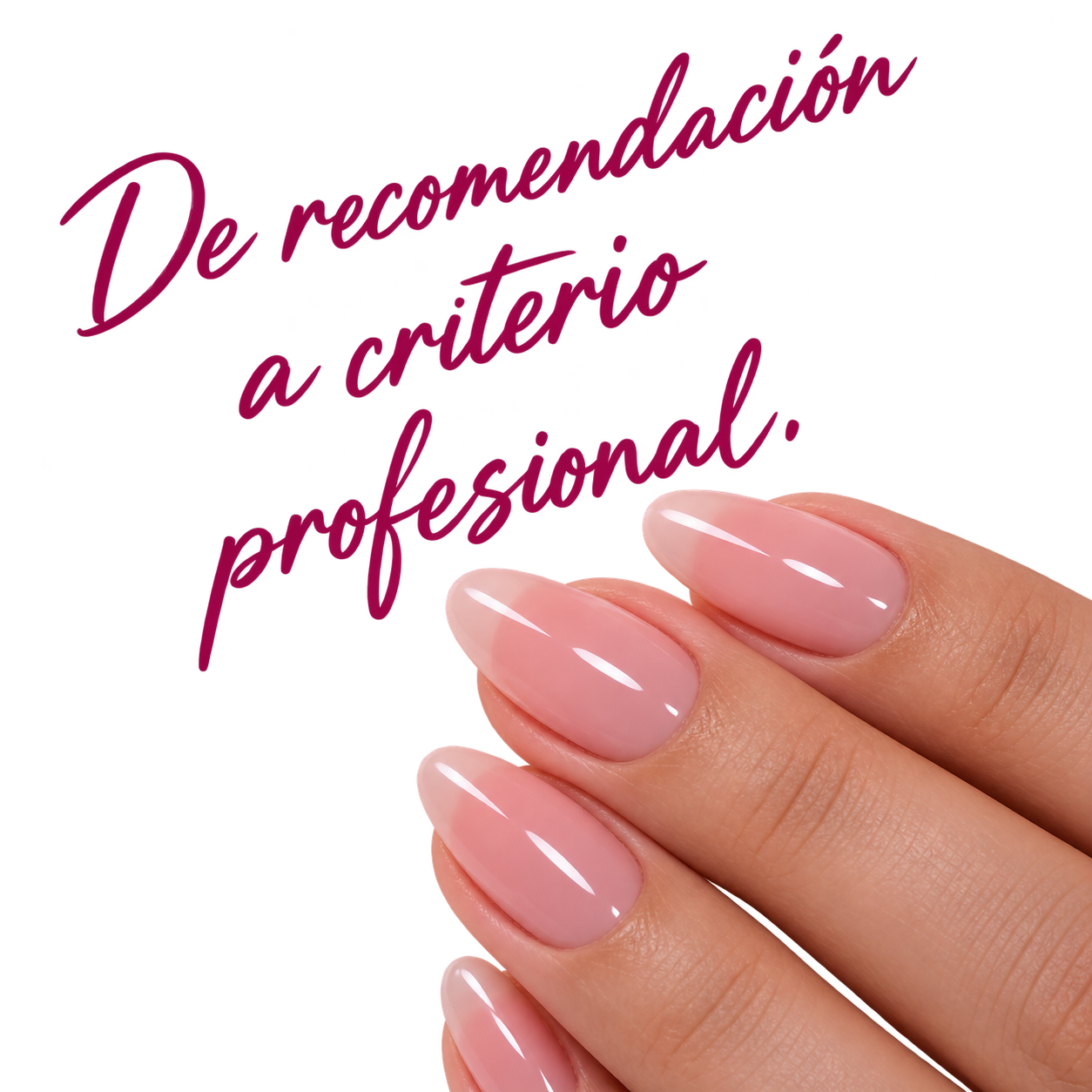 De recomendación a criterio profesional